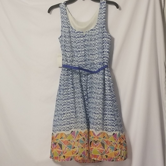 Ronni Nicole Chiffon A line Dress - Picture 4 of 7